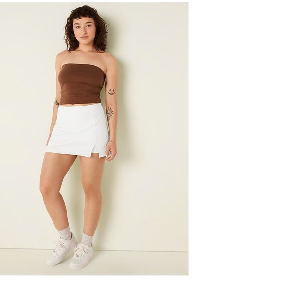 ❌SOLD❌PINK VICTORIA’S SECRET COTTON ACTIVE SKORT With Pockets L - Picture 2 of 10